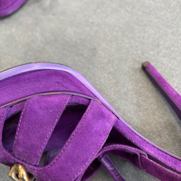 Yves Saint Laurent Rive Gauche, size 8.5 , Platform size: 1.5 - Picture 9 of 10